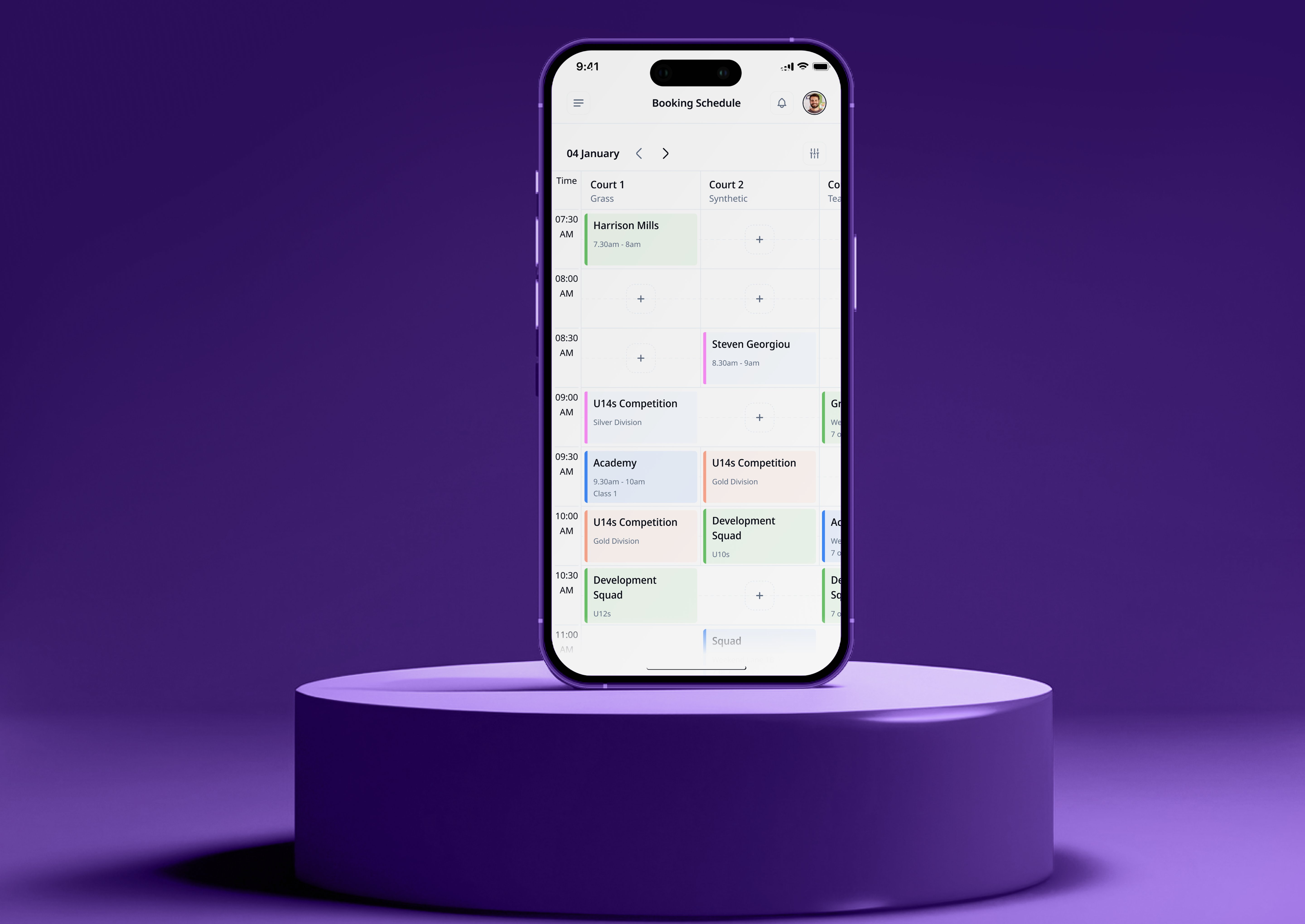 Intrac — class schedule platform